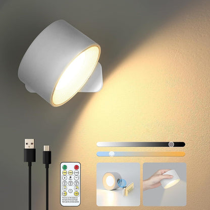 Lampe murale magnétique tactile rechargeable