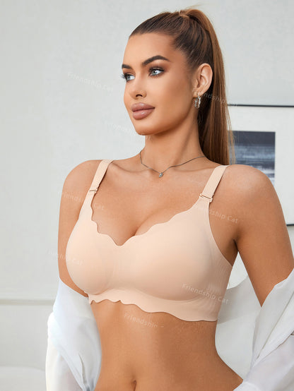 soutien-gorge sans couture avec dentelle