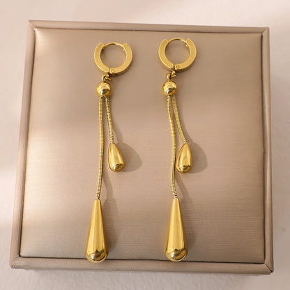 Pendentif goutte d'eau feng shui atmosphérique, tendance et simple