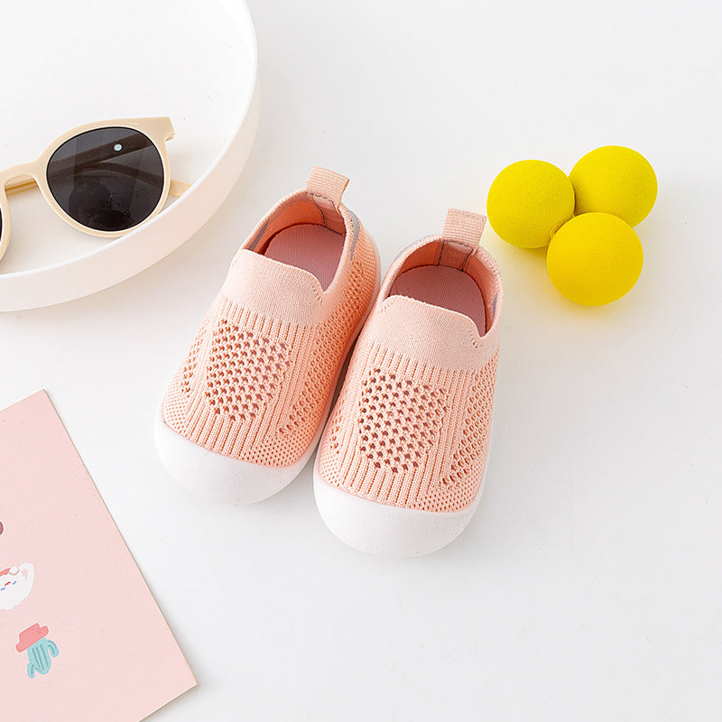 Chaussures de marche pour bébé en couleur