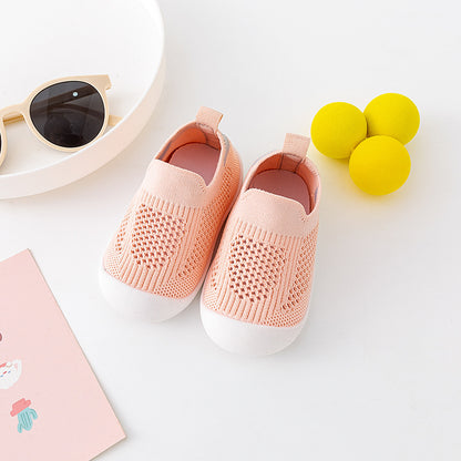 Chaussures de marche pour bébé en couleur