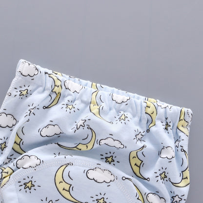 Culotte d'apprentissage lavable pour bébé, en coton respirant