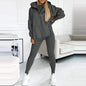 Women's Hooded Vest and Pants Set