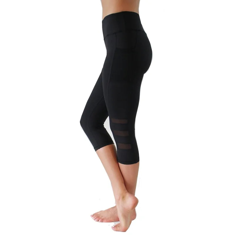 Legging Capri Sport  à la Longueur Mi-mollet